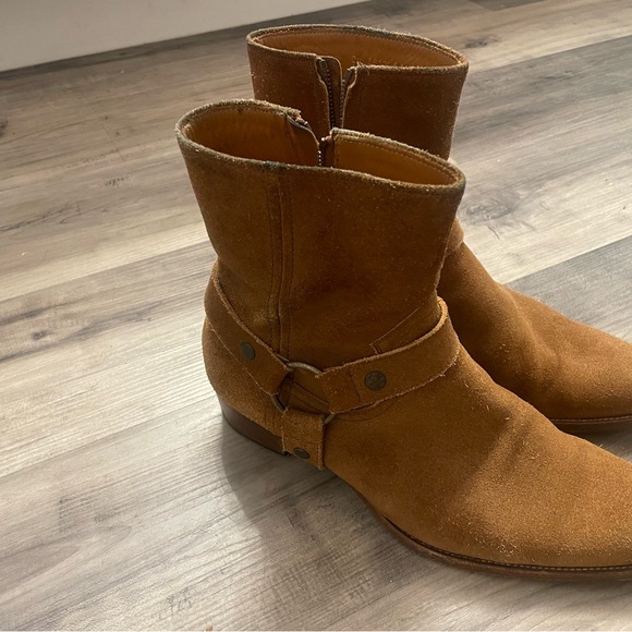 Saint Laurent Harness Boots SZ 43 1/2 - Picture 3 of 11